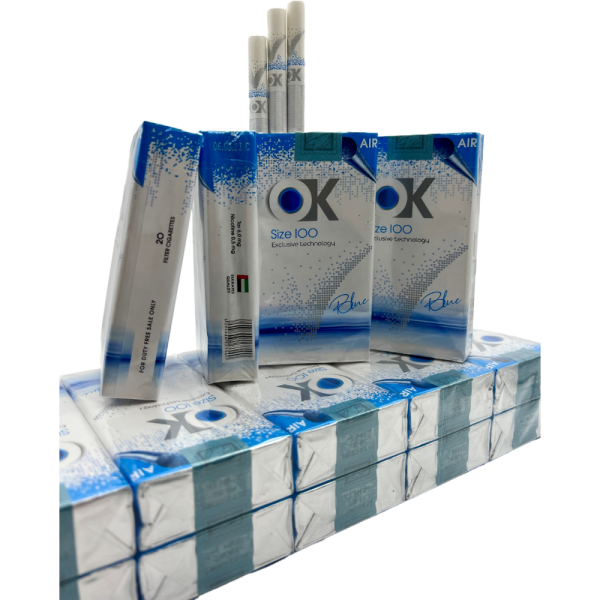 Сигарети OK KS 100-ка Blue (в мʼякій пачці) (блок)